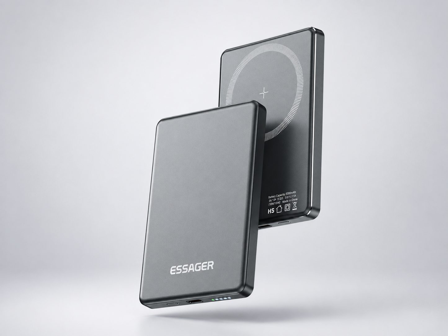 MagSafe EssAger Power Bank — Slim 5000mAh