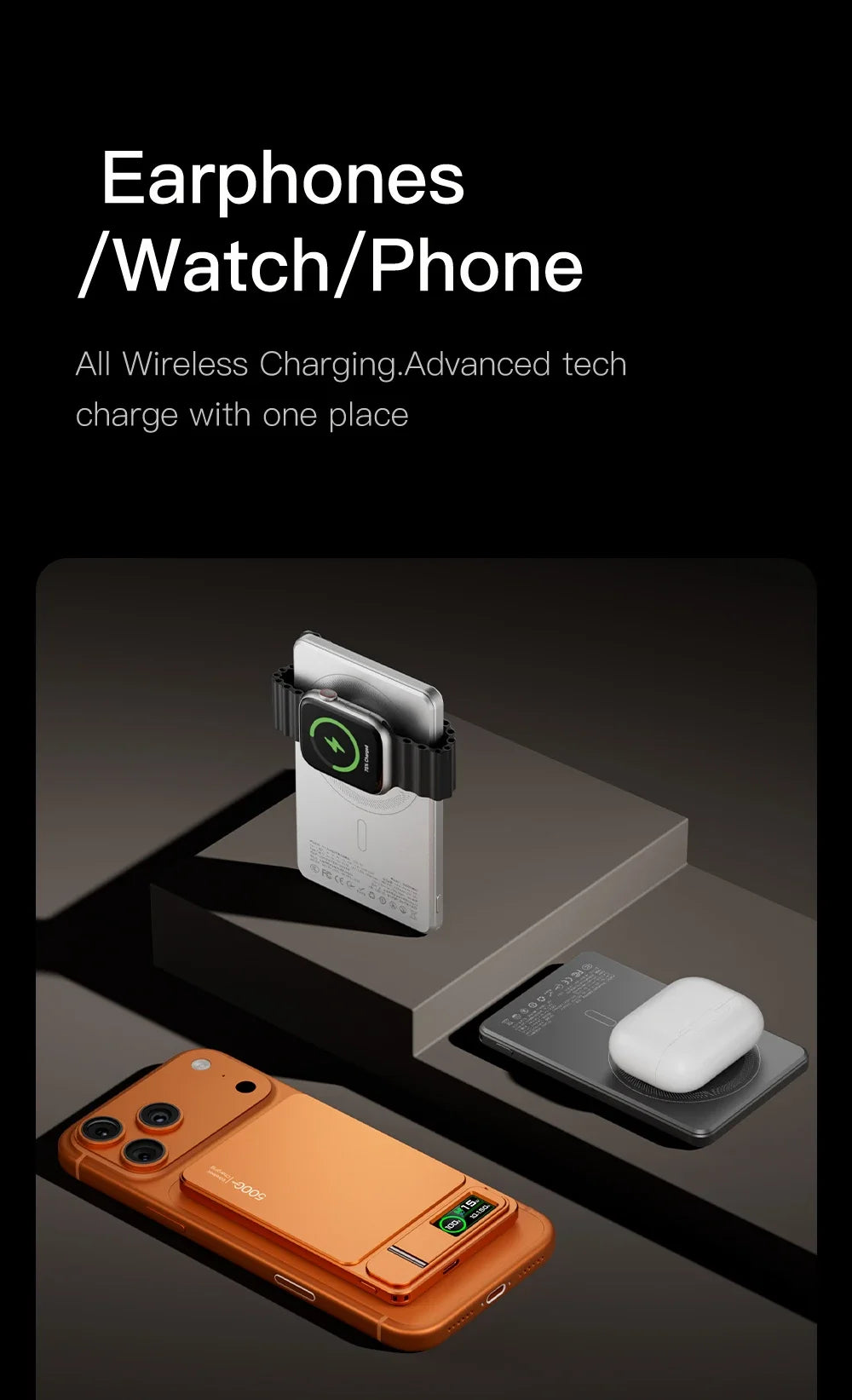 MagSafe Power Bank — 10000mAh Wireless & Fast Charging